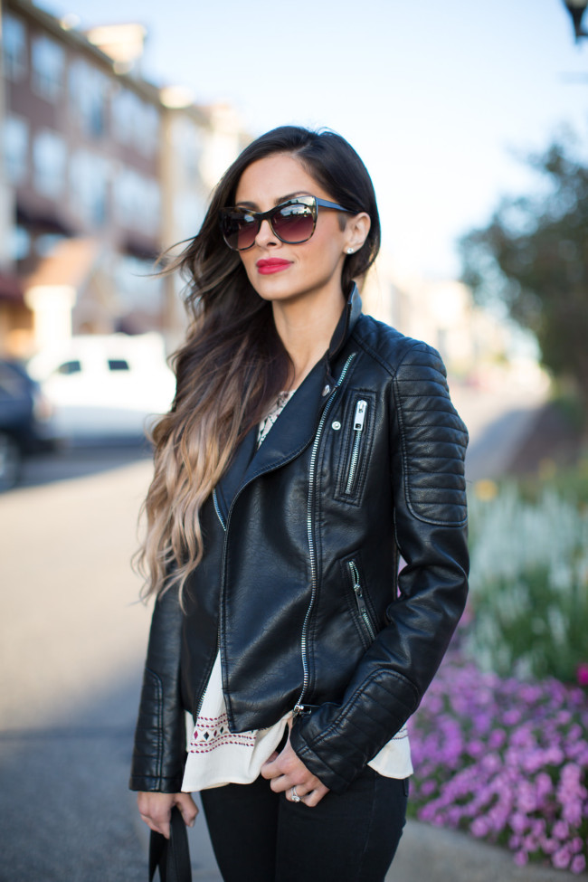 Zara Leather Jacket 