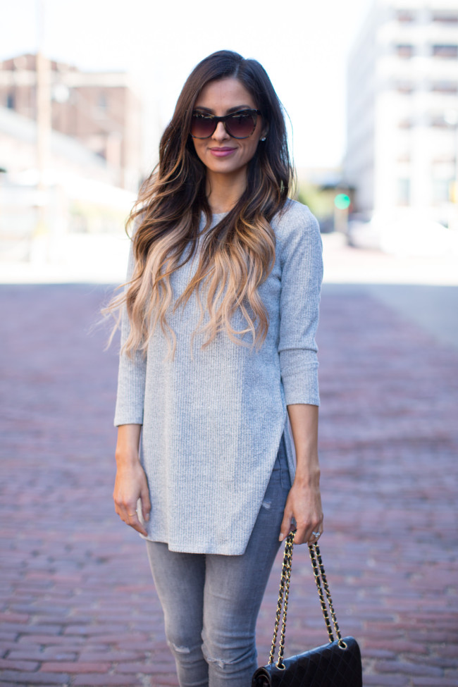 Gray Sweater