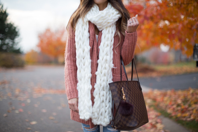 Chunky Knit Scarf