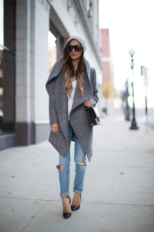 Mia Mia Mine Gray Coat