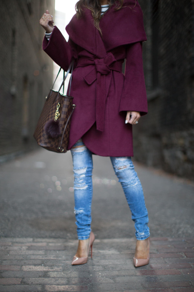Tahari Cocoon Coat