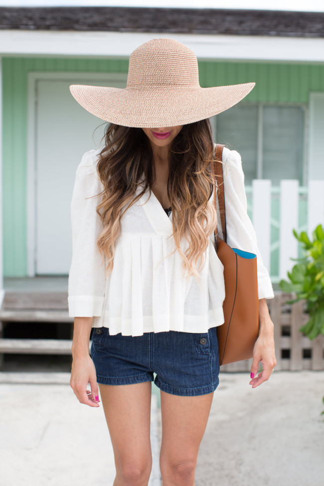 straw hat nordstrom