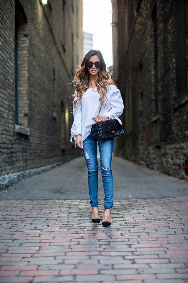 mia mia mine off the shoulder top