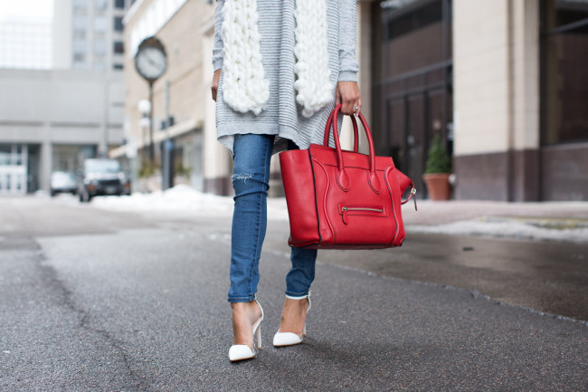Red Celine Handbag