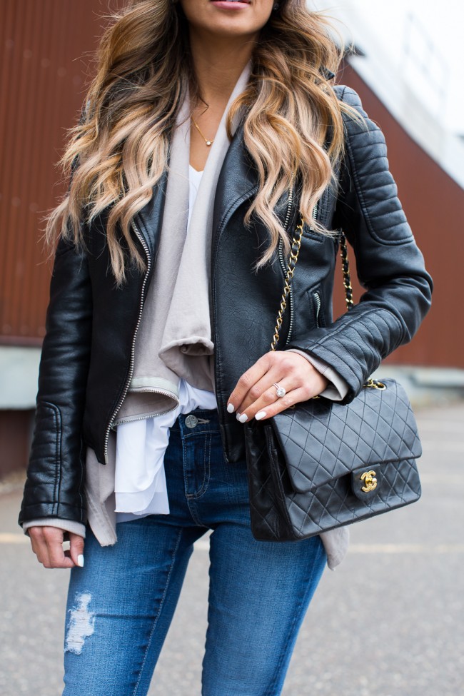 vintage chanel bag fashion blogger