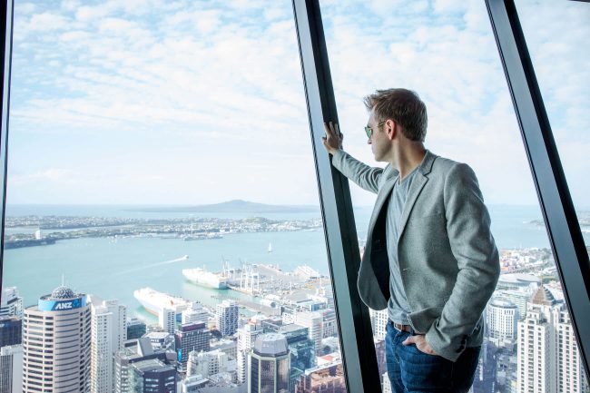 sky tower auckland new zealand