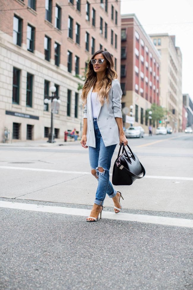 fashion blogger mia mia mine carrying a givenchy antigona bag