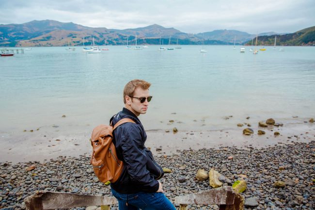 phil thompson in akaroa new zealand