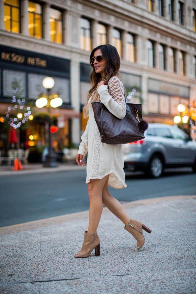 mia mia mine wearing sam edelman booties