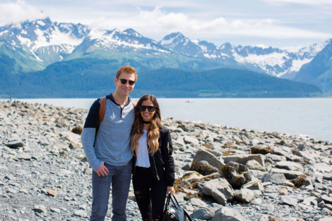fashion blogger mia mia mine in seward, alaska