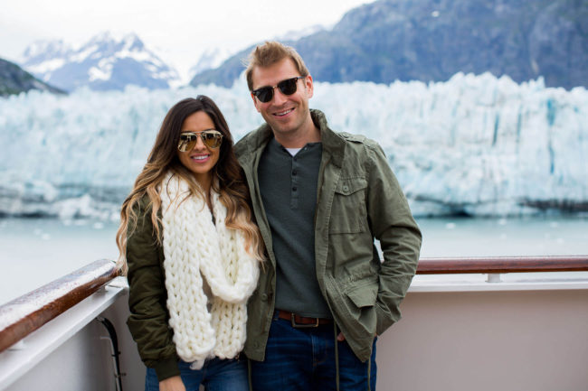 mia mia mine and phil thompson in glacier bay alaska