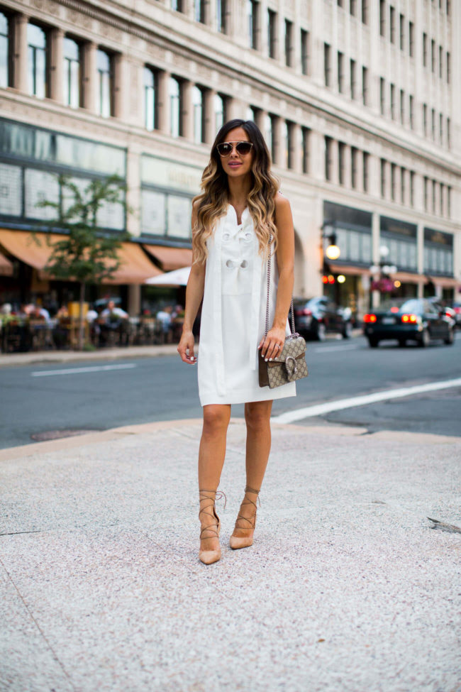 fashion blogger mia mia mine in sam edelman helaine lace up heels