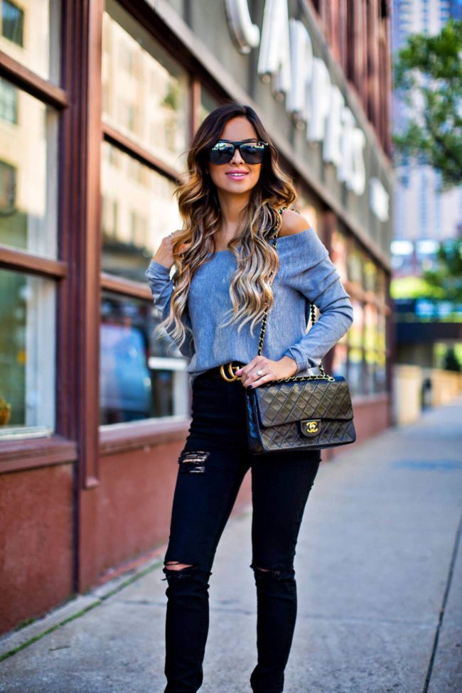 mn fashion blogger mia mia mine in a gucci double g buckle belt