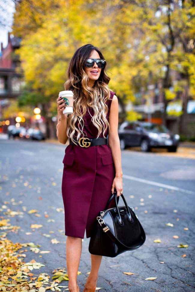 fashion blogger mia mia mine wearing saint laurent sunglasses from nordstrom