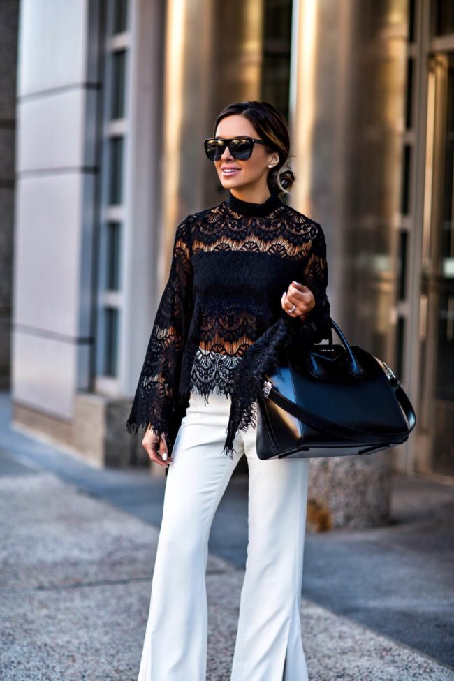 fashion blogger spring work outfit ideas