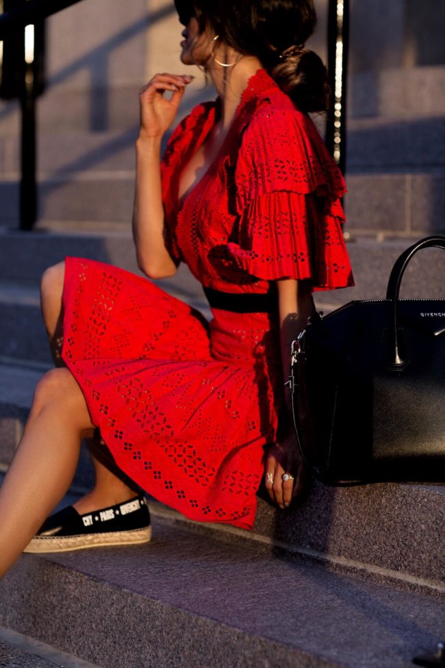 fashion blogger mia mia mine wearing givenchy espadrilles from harvey nichols