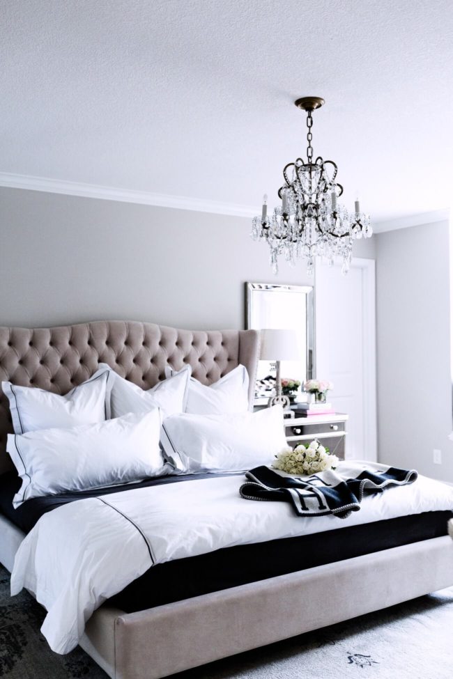 fashion blogger mia mia mine master bedroom