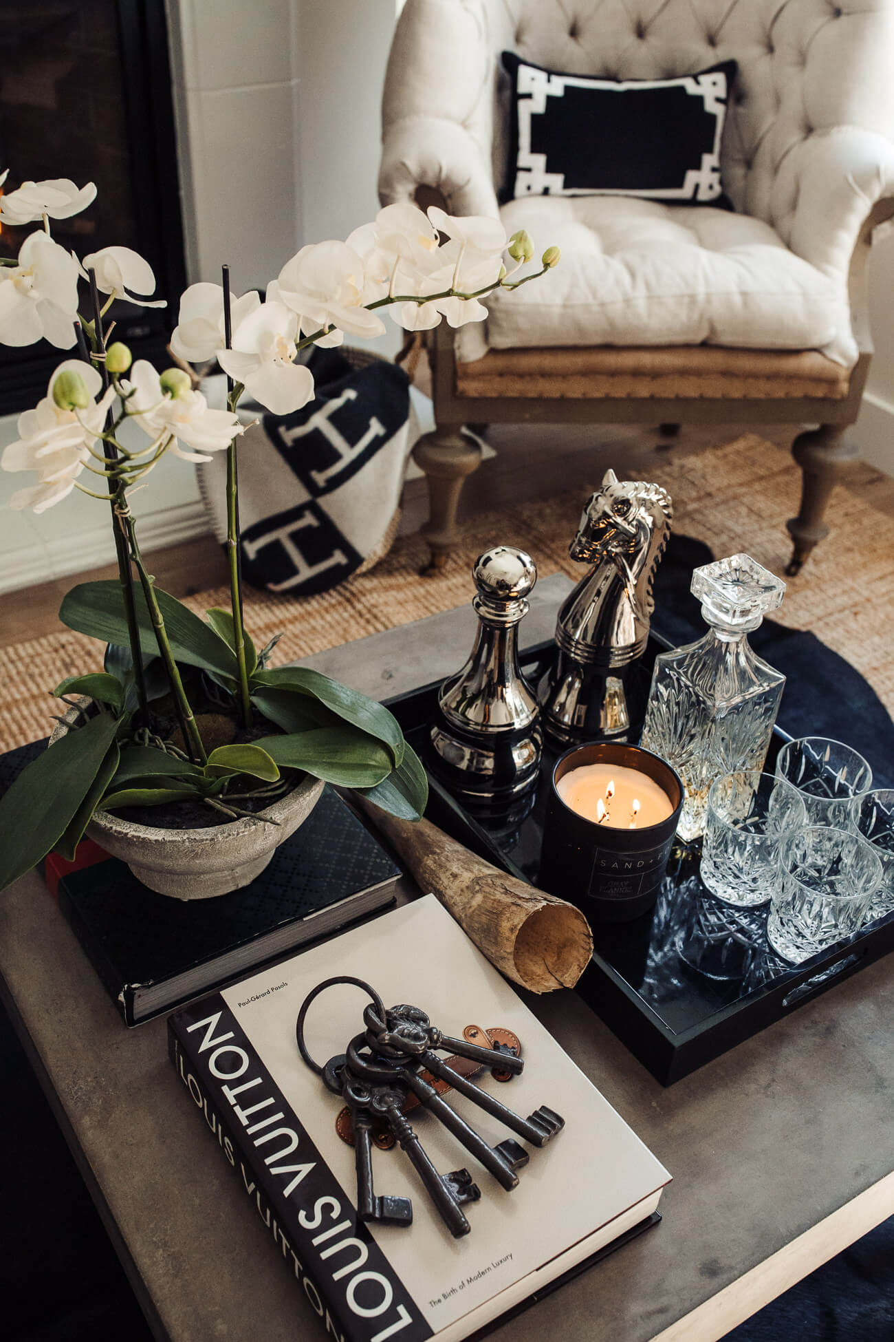 home blogger mia mia mine's coffee table decor