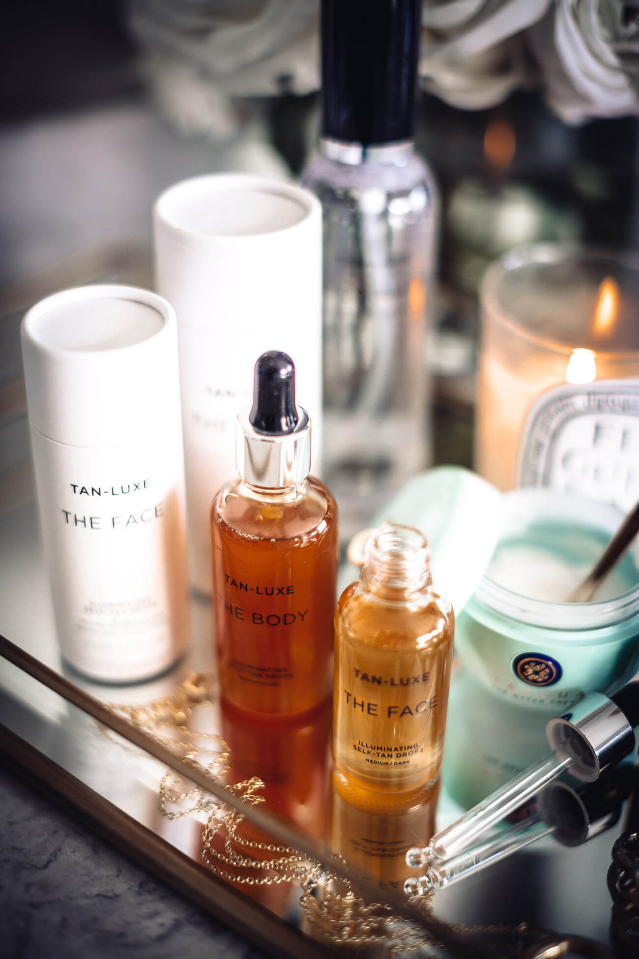 fashion blogger mia mia mine's tan luxe review