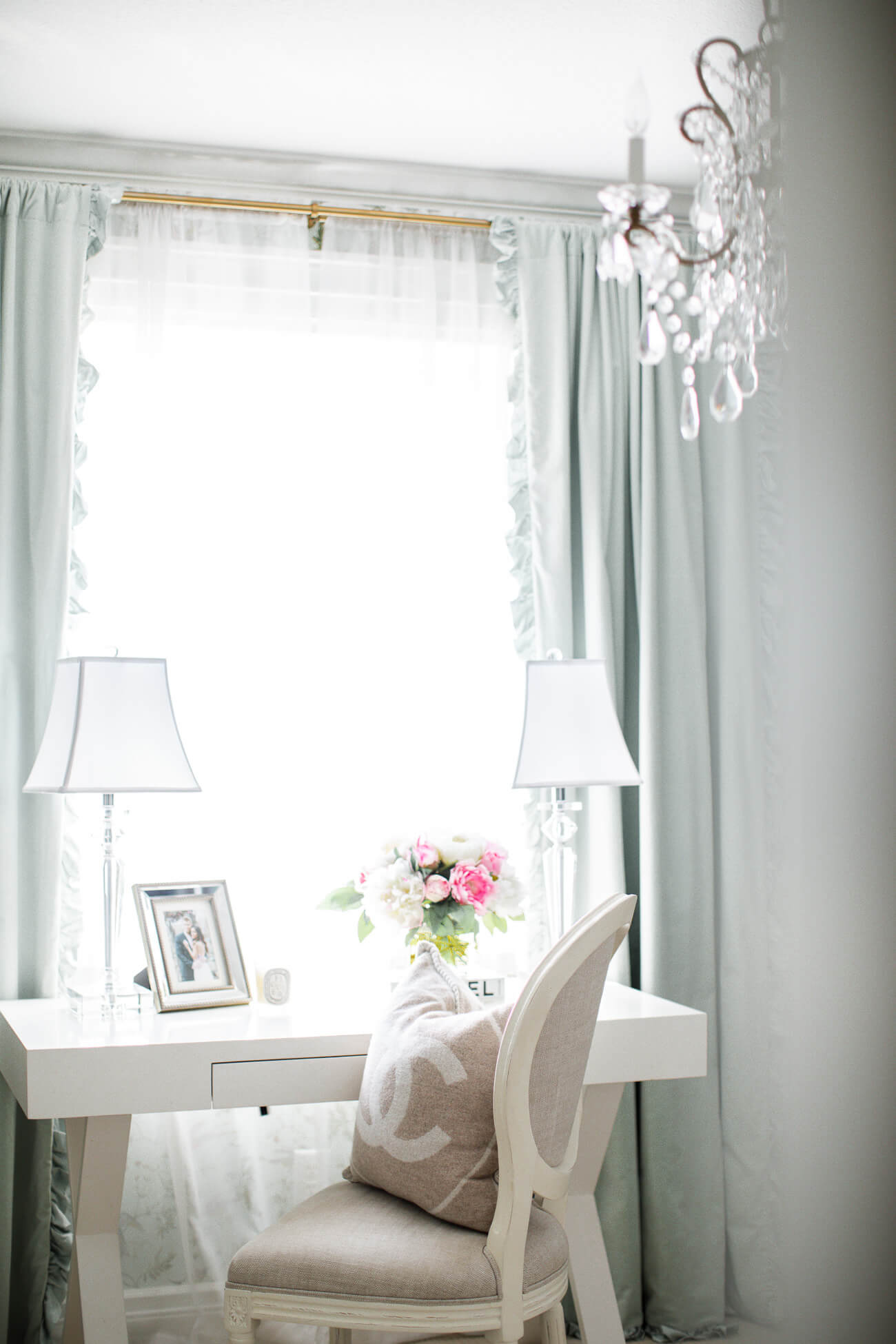 fashion blogger mia mia mine's home office decor