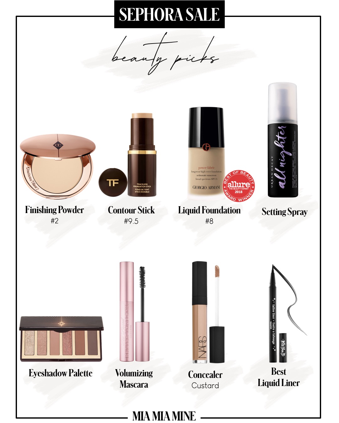 sephora makeup sale picks