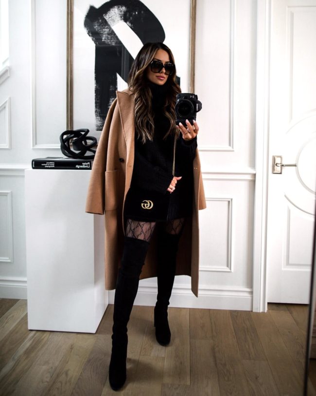 fashion blogger mia mia mine wearing gucci tights