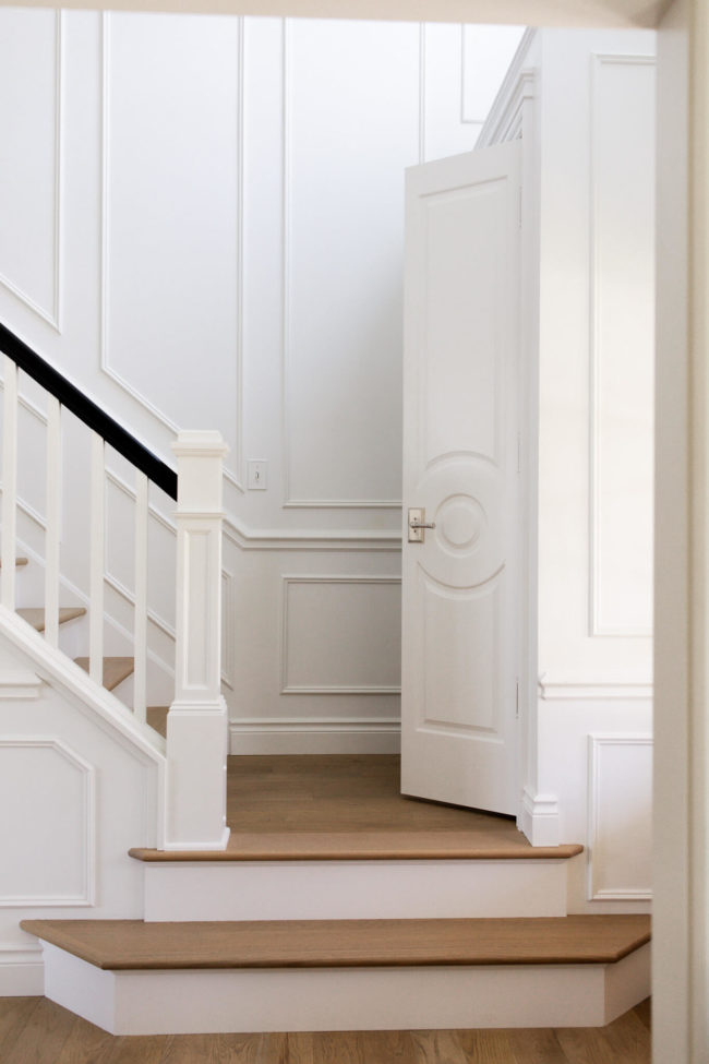 fashion blogger home design circle doors