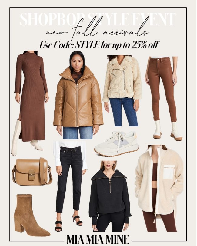shopbop fall style event sale picks by mia mia mine
