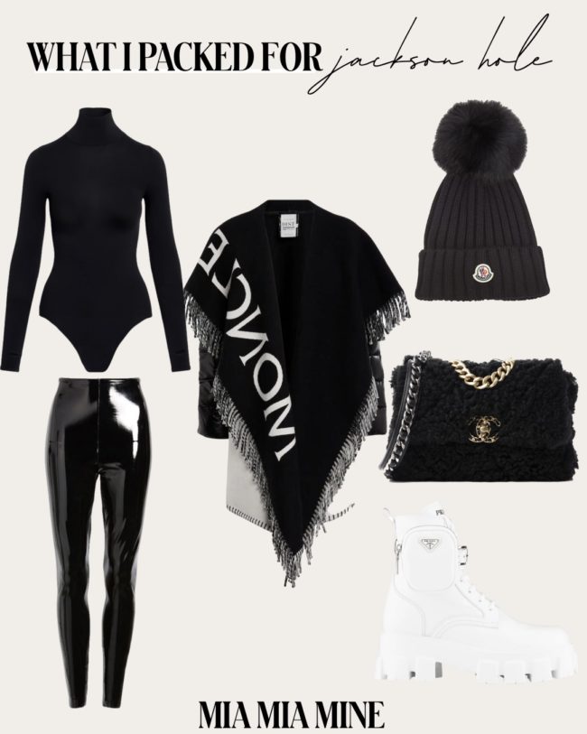 moncler poncho outfit ideas