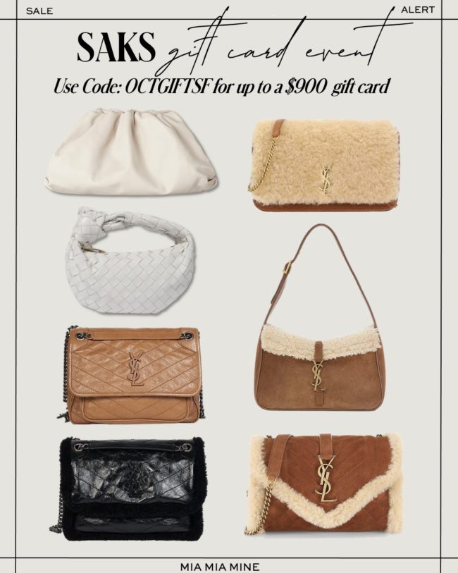 designer handbags on sale at saks