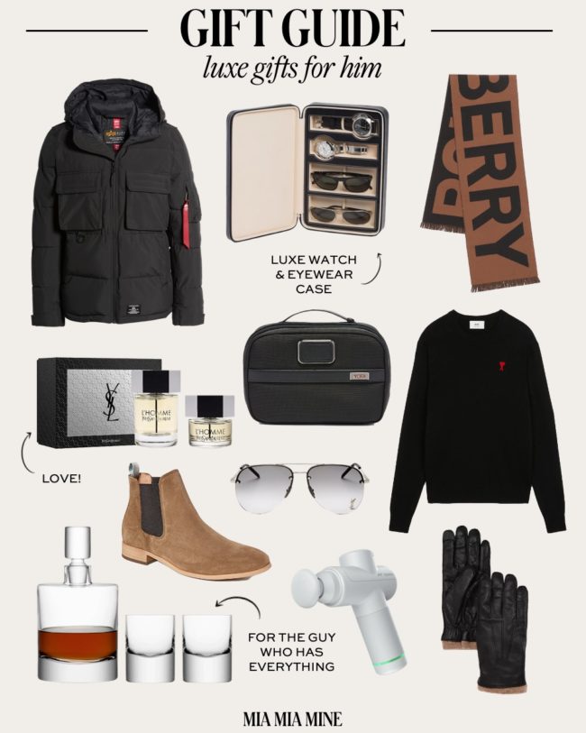 luxe holiday gifts for him