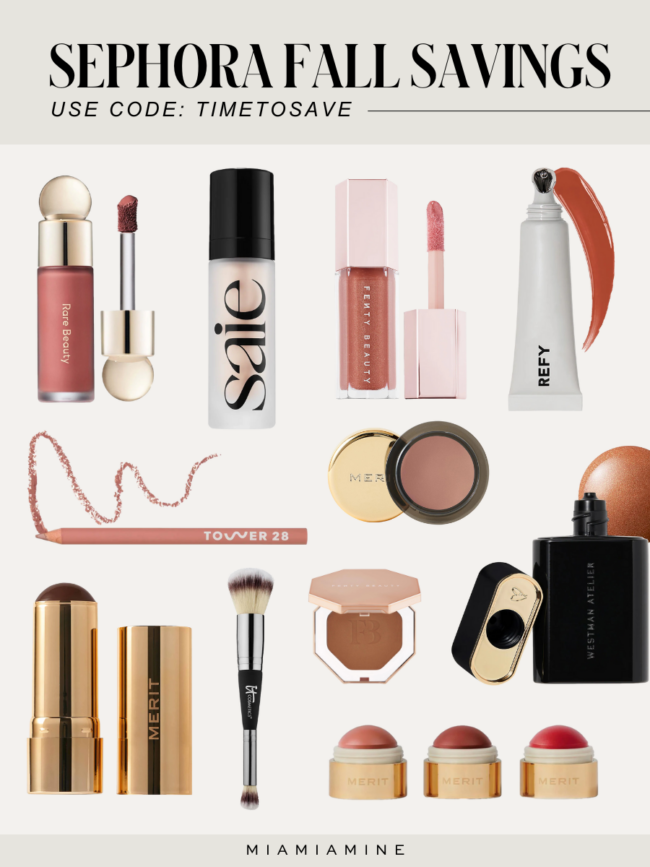 sephora fall savings event makeup picks
