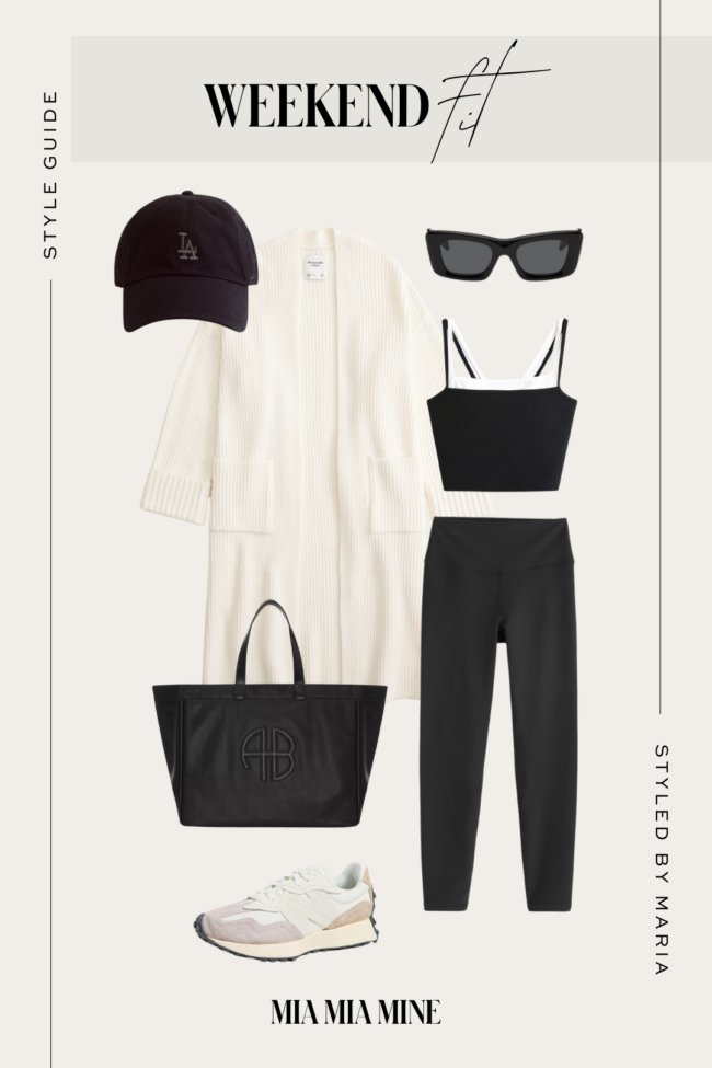 casual fall weekend outfit