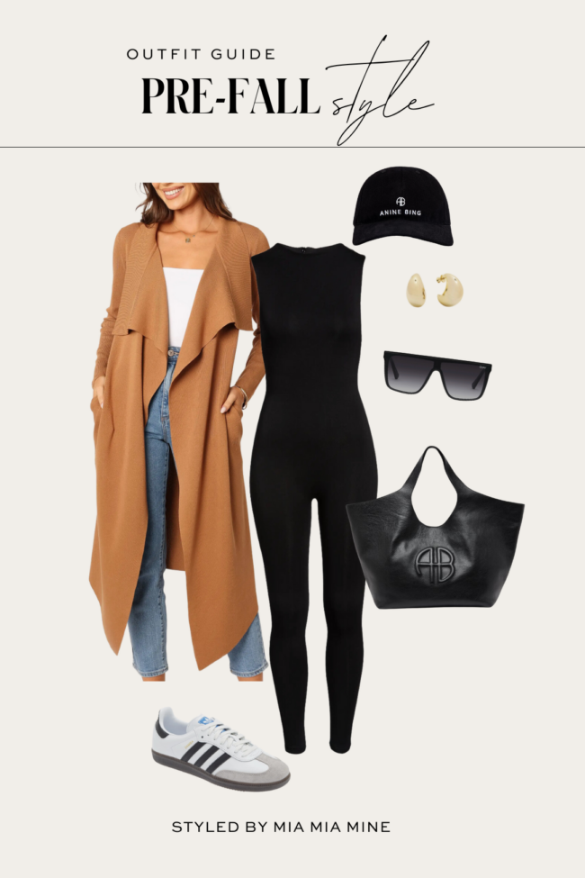 casual pre-fall outfit