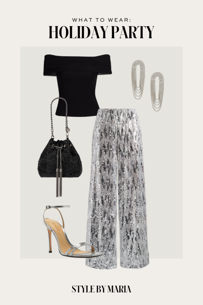 topshop sequin pants