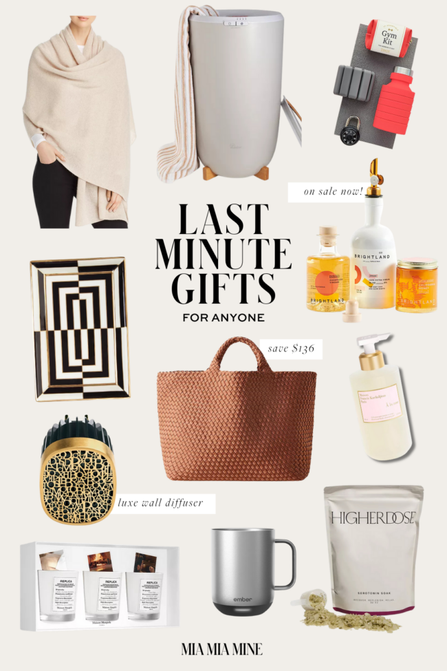 last minute holiday gifts for anyone