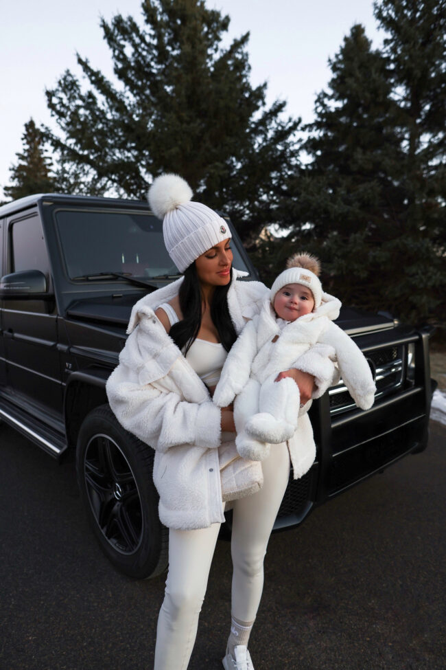 fashion blogger mommy and me winter outfit