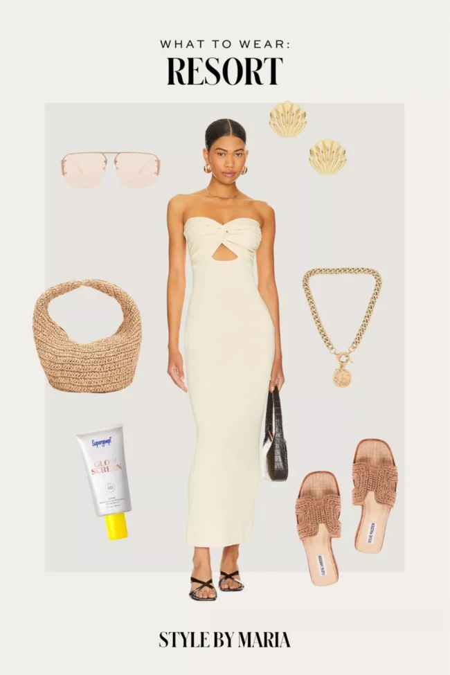 revolve cutout dress