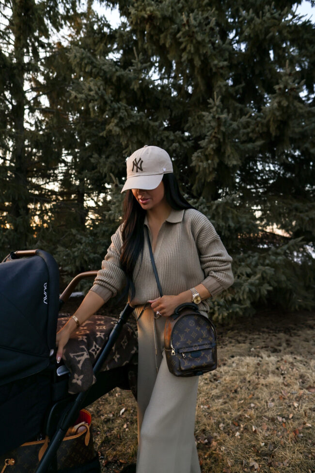 mia mia mine wearing an olive green set from cella jane x splendid