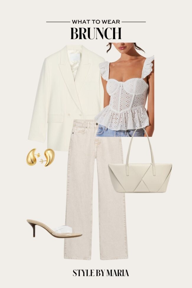 astr the label eyelet top