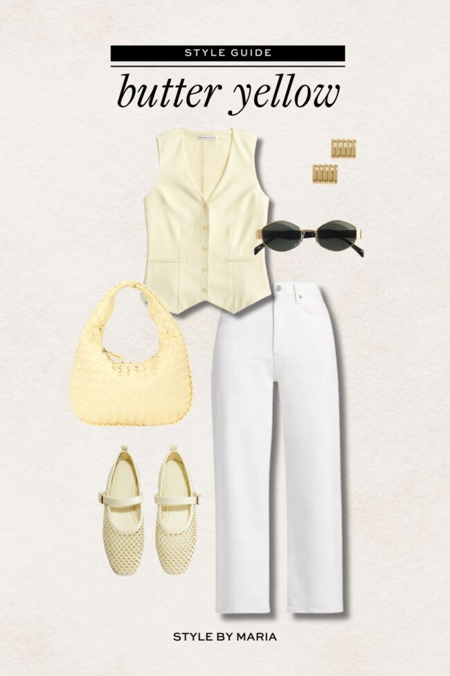 butter yellow outfit ideas