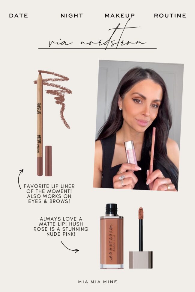 anastasia nude pink liquid lipstick
