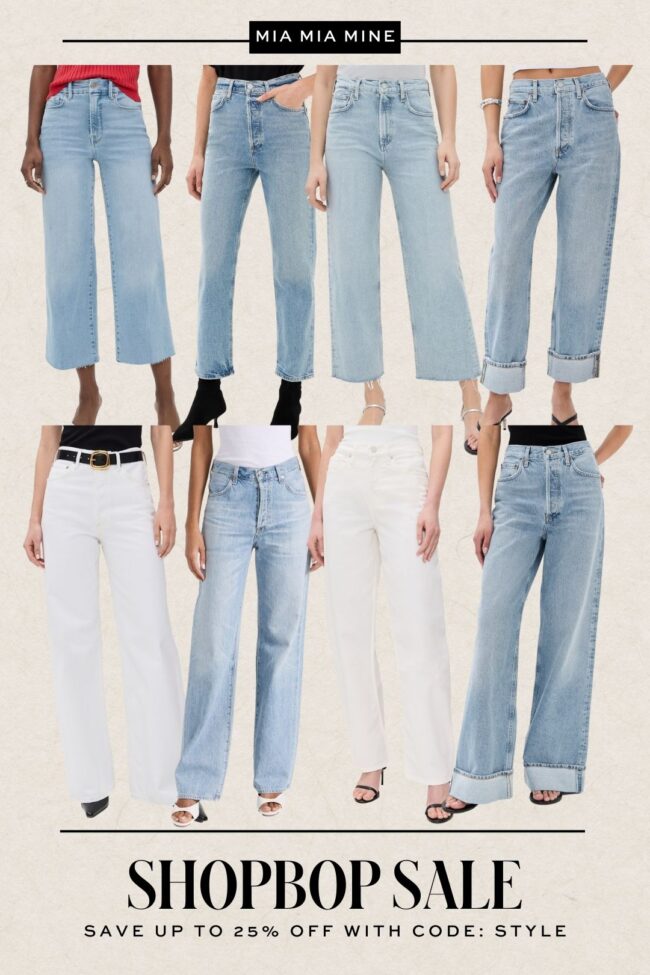 shopbop denim picks