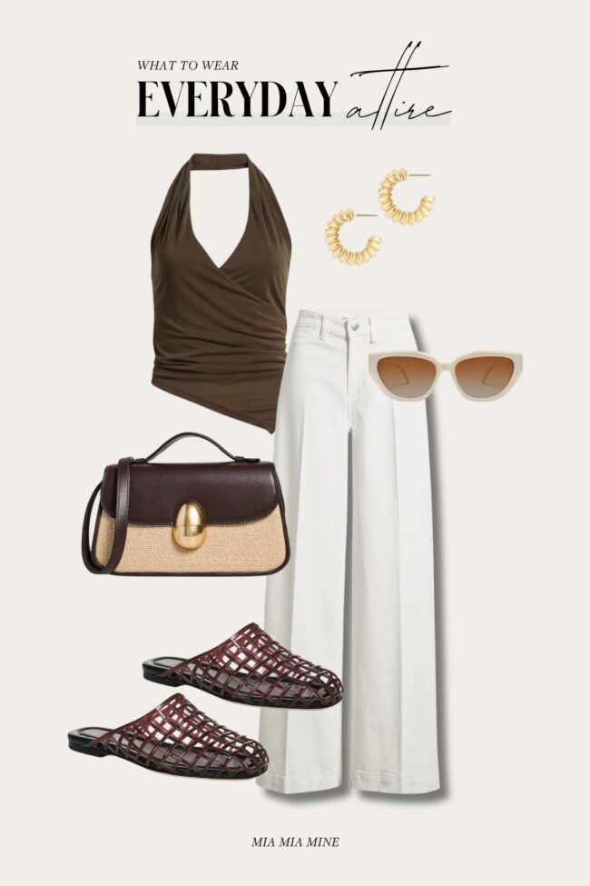 jelly shoes outfit ideas